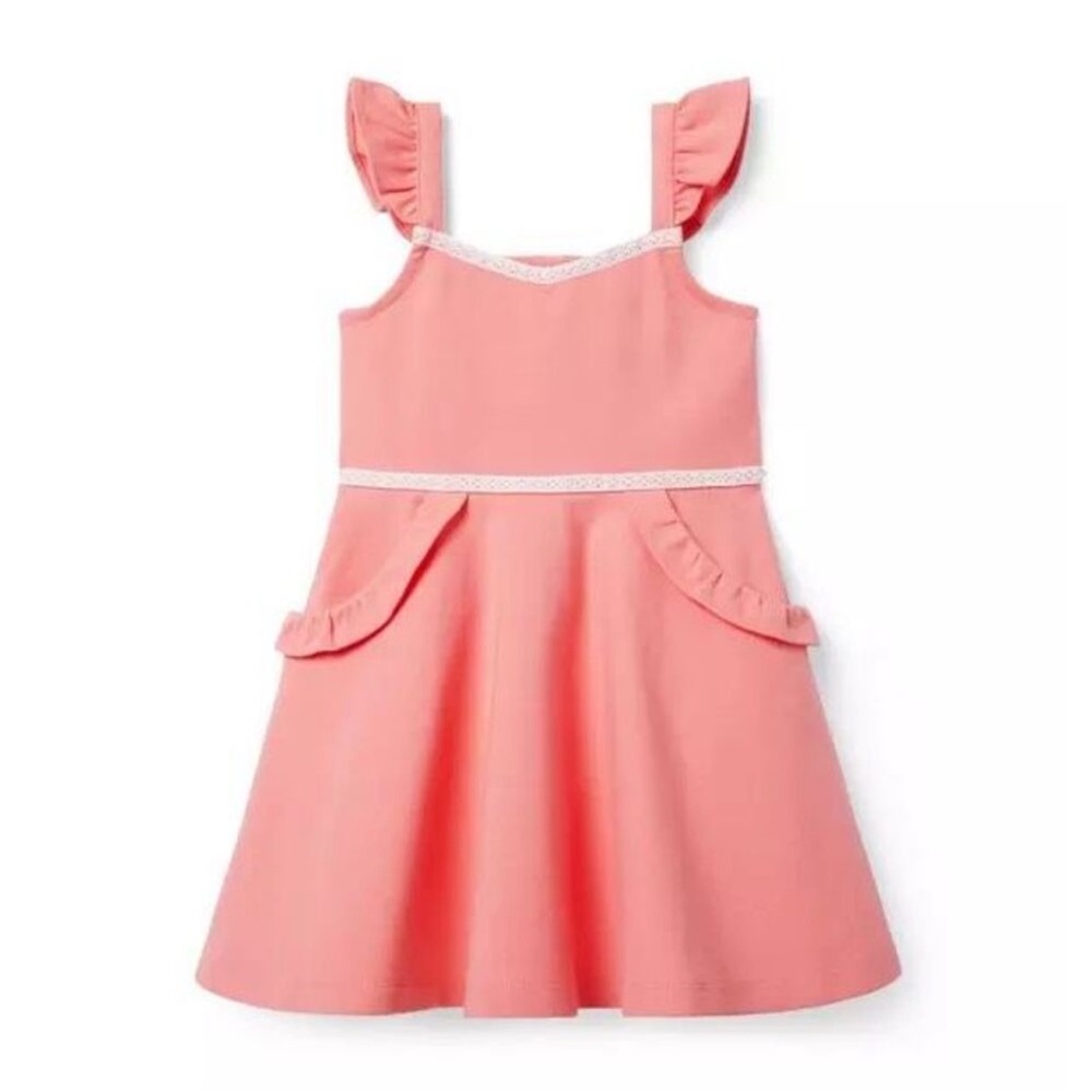 Janie and Jack The Very Coral Sundress 5T